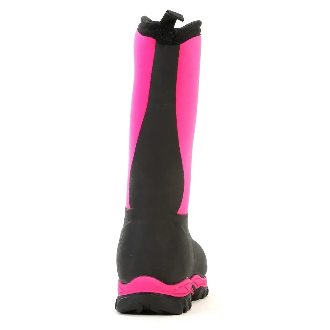 Rugged II Kids Wellington Boot - Pink/Black by Muckboot