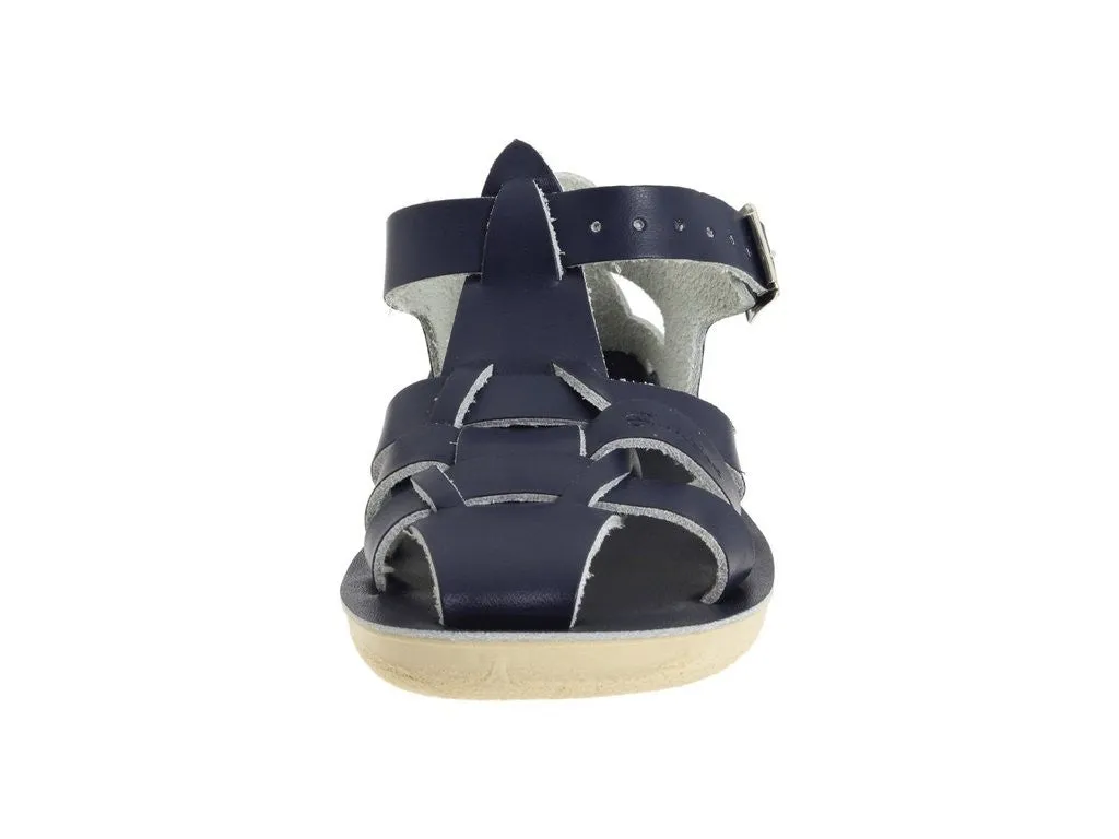 Salt Water Sandals Navy Shark Children's Sandal