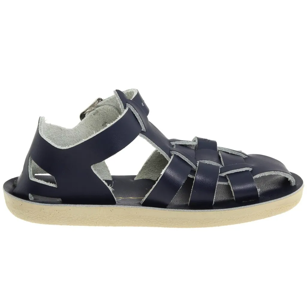 Salt Water Sandals Navy Shark Children's Sandal