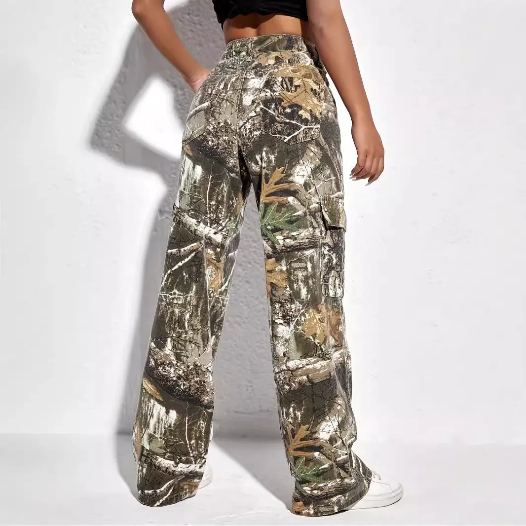 SheCurve® Women's camouflage overalls