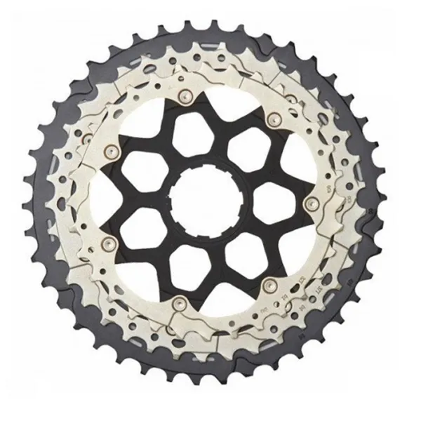 Shimano Cassette Deore CS-M4100 10 Speed Silver 42 Teeth Touring Trekking MTB