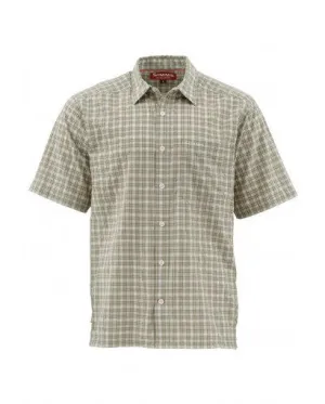 Simms Men's Morada SS Shirt/Dune Plaid