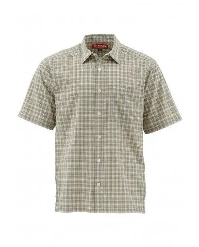 Simms Men's Morada SS Shirt/Dune Plaid