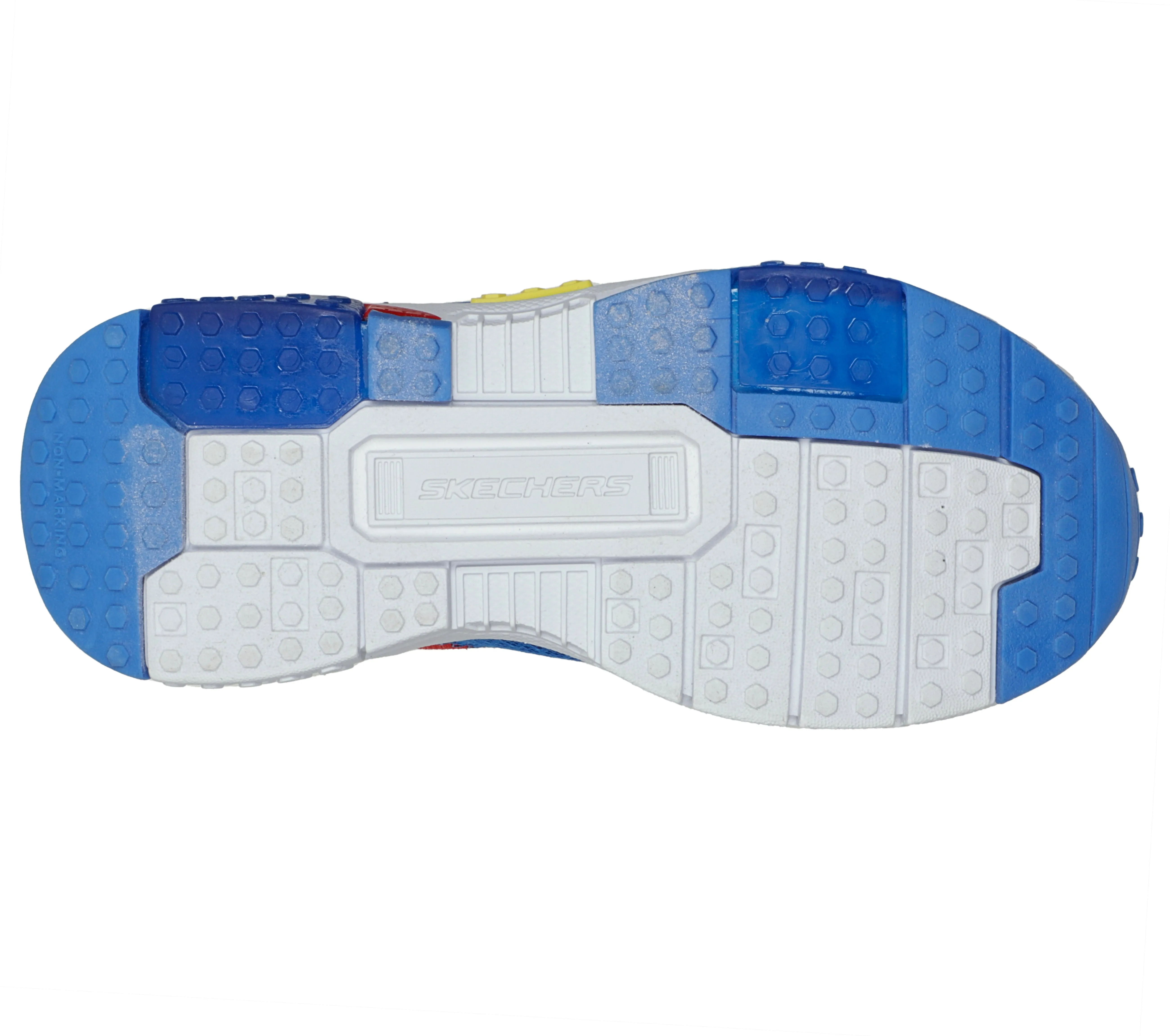 Skechers Brick Kicks Boys Blue Multi Trainer