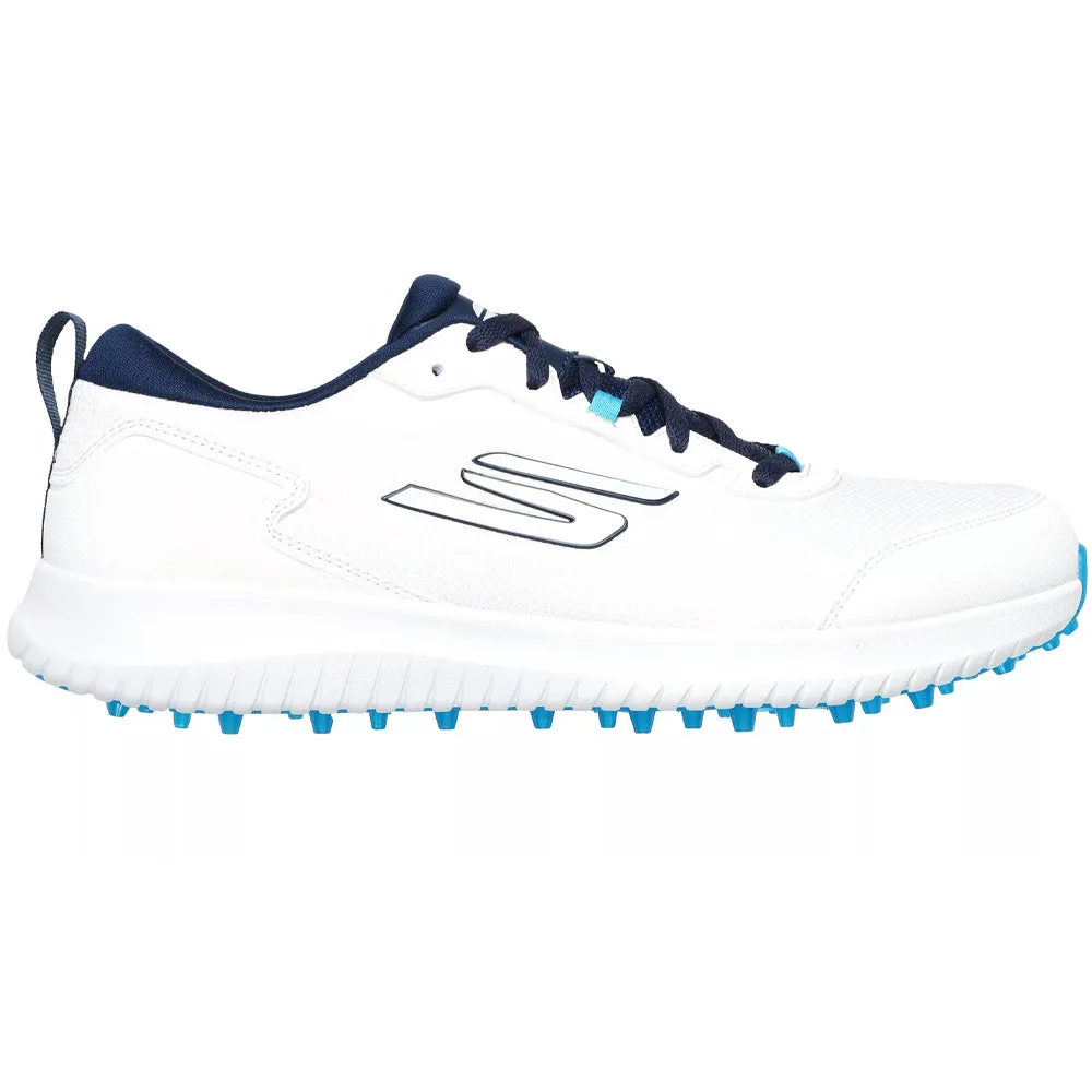 Skechers Go Golf Max Fairway 4 Spikeless Shoes - White/Navy/Blue