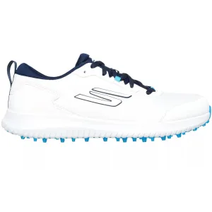 Skechers Go Golf Max Fairway 4 Spikeless Shoes - White/Navy/Blue