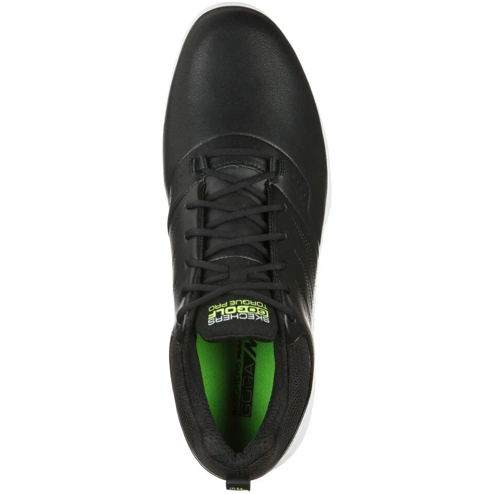 Skechers GO GOLF Torque Pro Spiked Shoes - Black/Lime