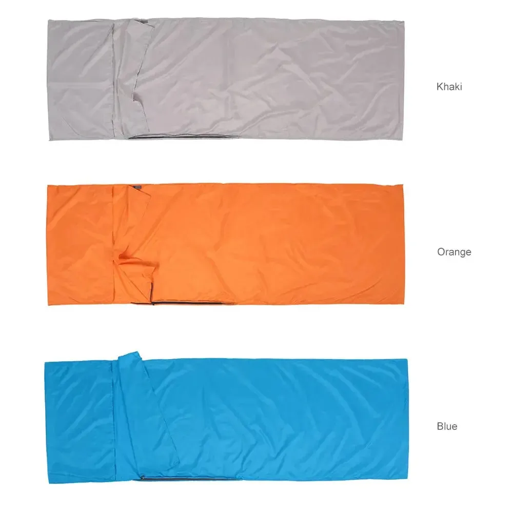 Sleeping Bag Liner 70*210cm Lightweight Polyester Pongee Pillowcase