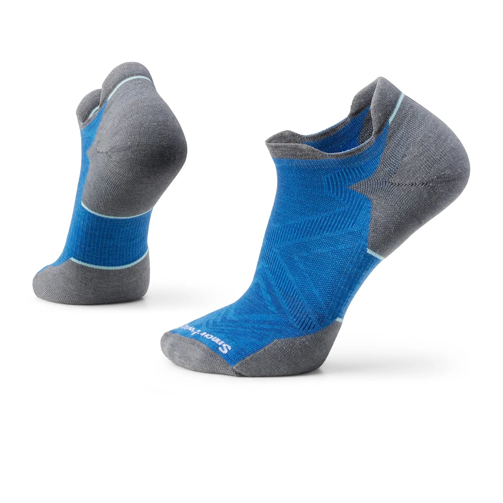 Smartwool Run Targeted Cushion Low Ankle Sock (Men) - Laguna Blue