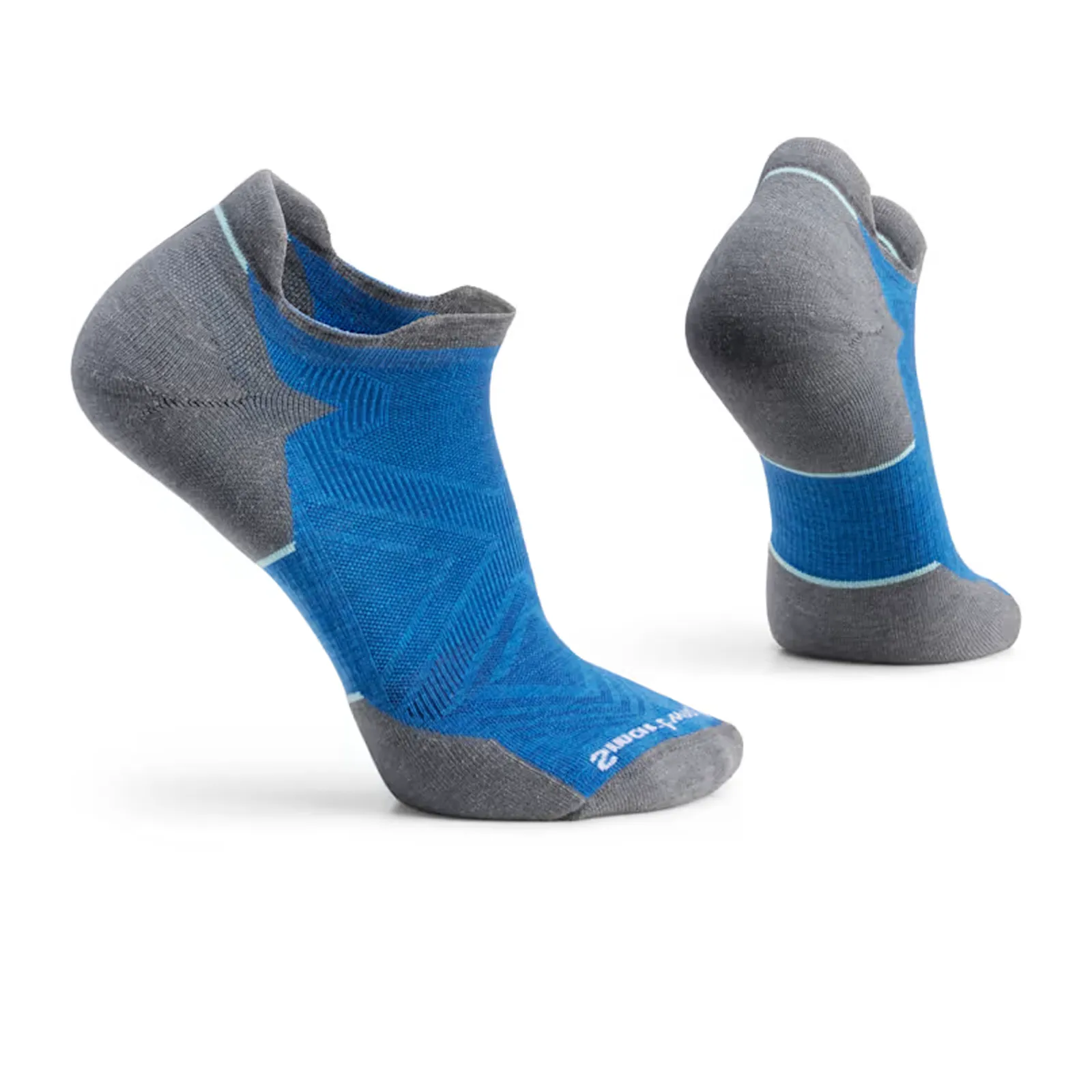 Smartwool Run Targeted Cushion Low Ankle Sock (Men) - Laguna Blue