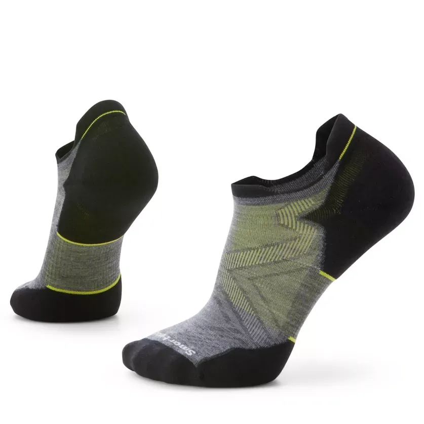 Smartwool Run Targeted Cushion Low Ankle Socks Medium Grey Men's