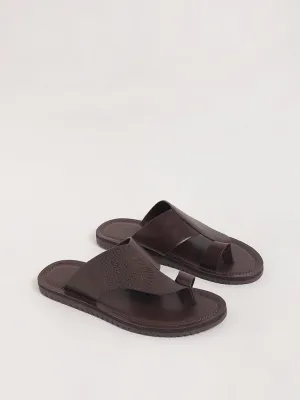 SOLEPLAY Brown Multi Strap Sandals