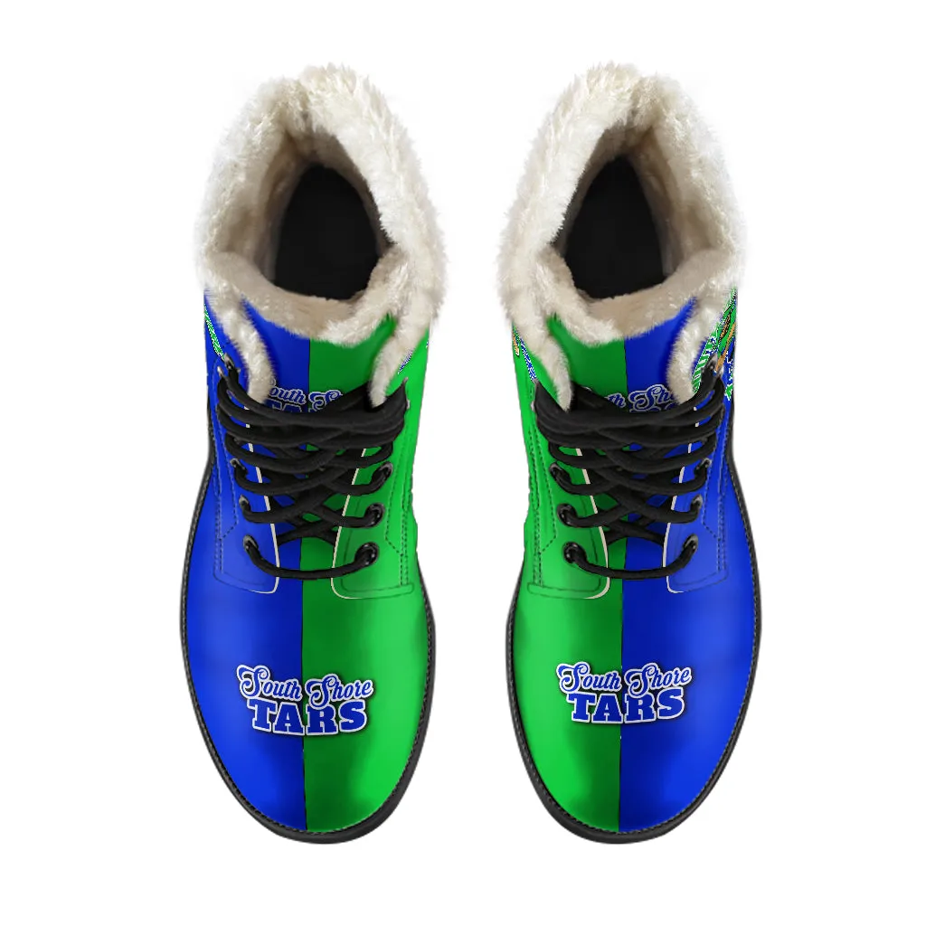 South Shore Alumni Faux Fur H-H Leather Boots