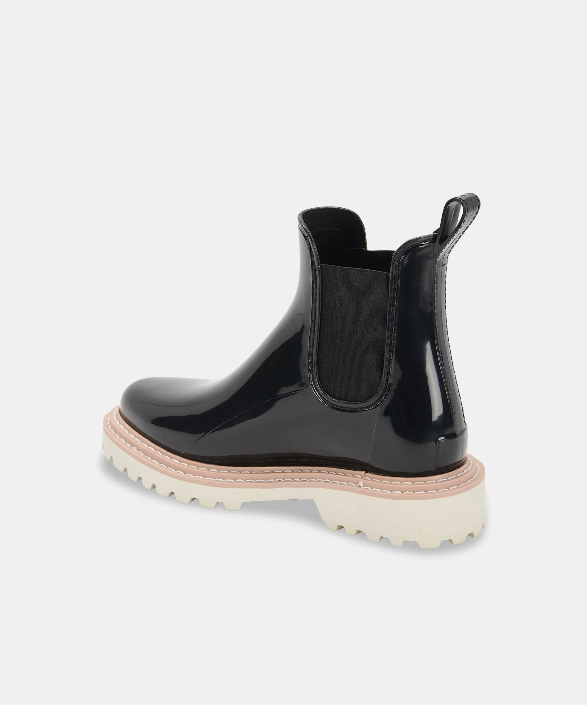 STORMY RAINBOOTS ONYX PATENT STELLA