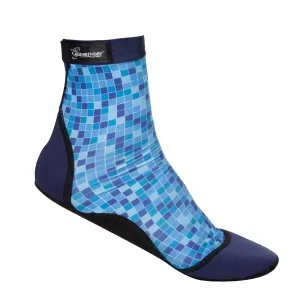 Tall SeaSnug Beach Socks - Mosaic