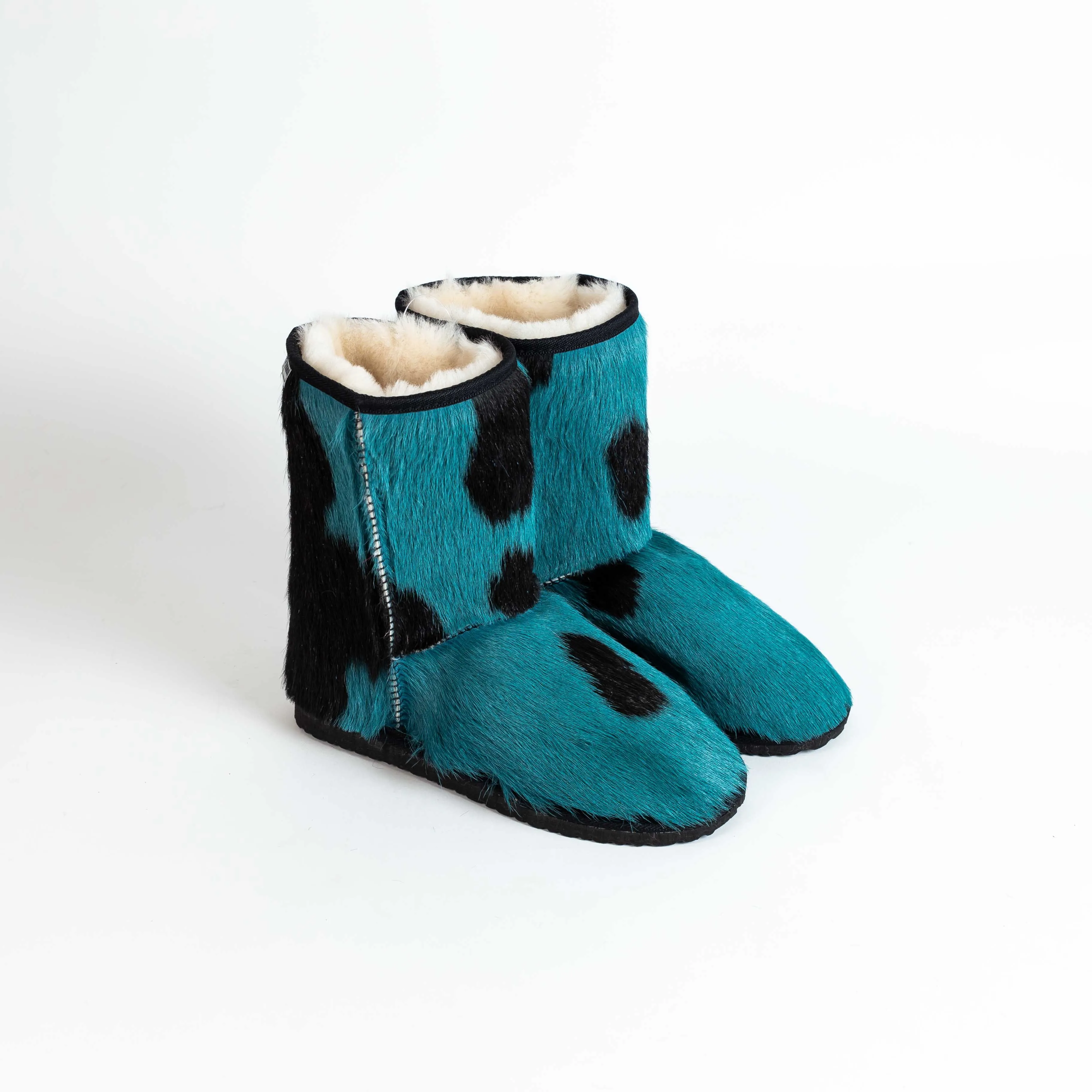 The Best Cowhide Sheepskin Boots