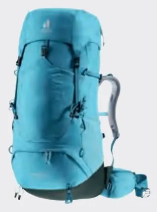 Trekking Backpack Deuter Aircontact Lite 45   10 Sl Lagoon-Ivy