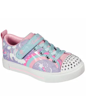 Twinkle Lights Unicorn in Lavender Multi by Skechers