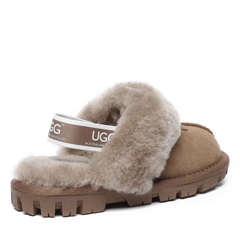 UGG Kids Strappy Scuff