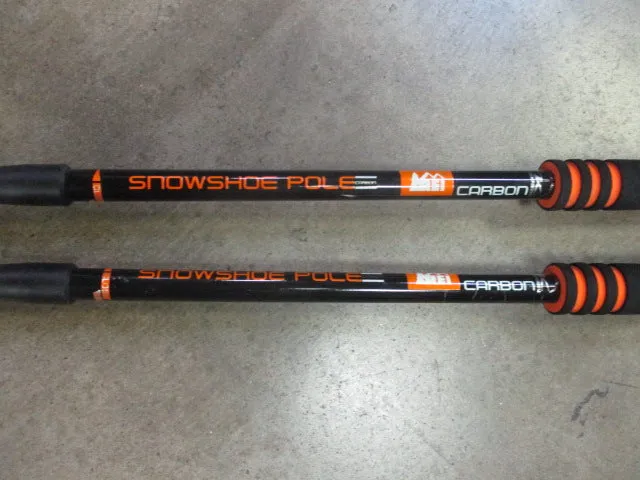 Used REI Carbon Snowshoe Trekking Poles - Set