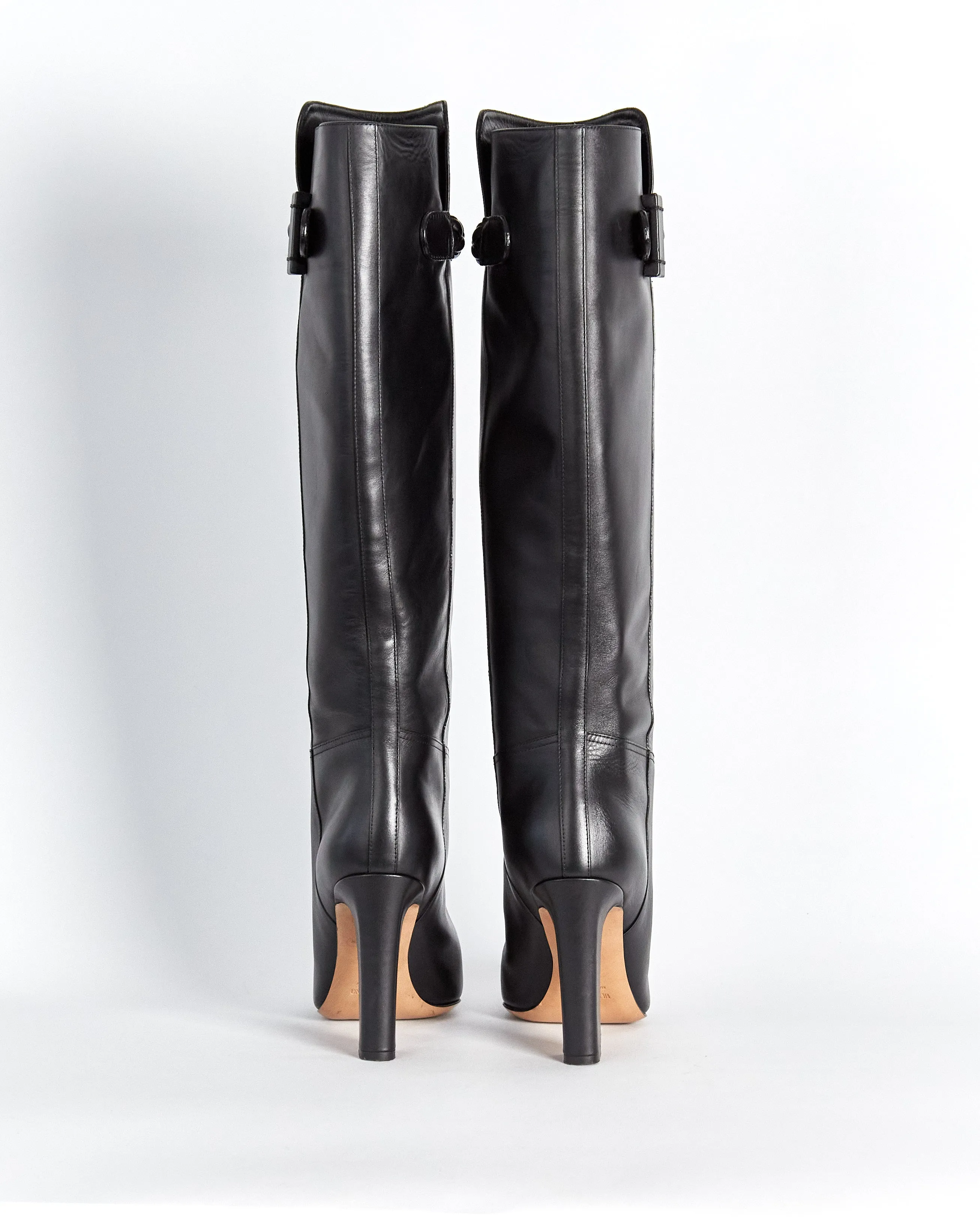 Valentino Garavani knee high boots, black, 39.5