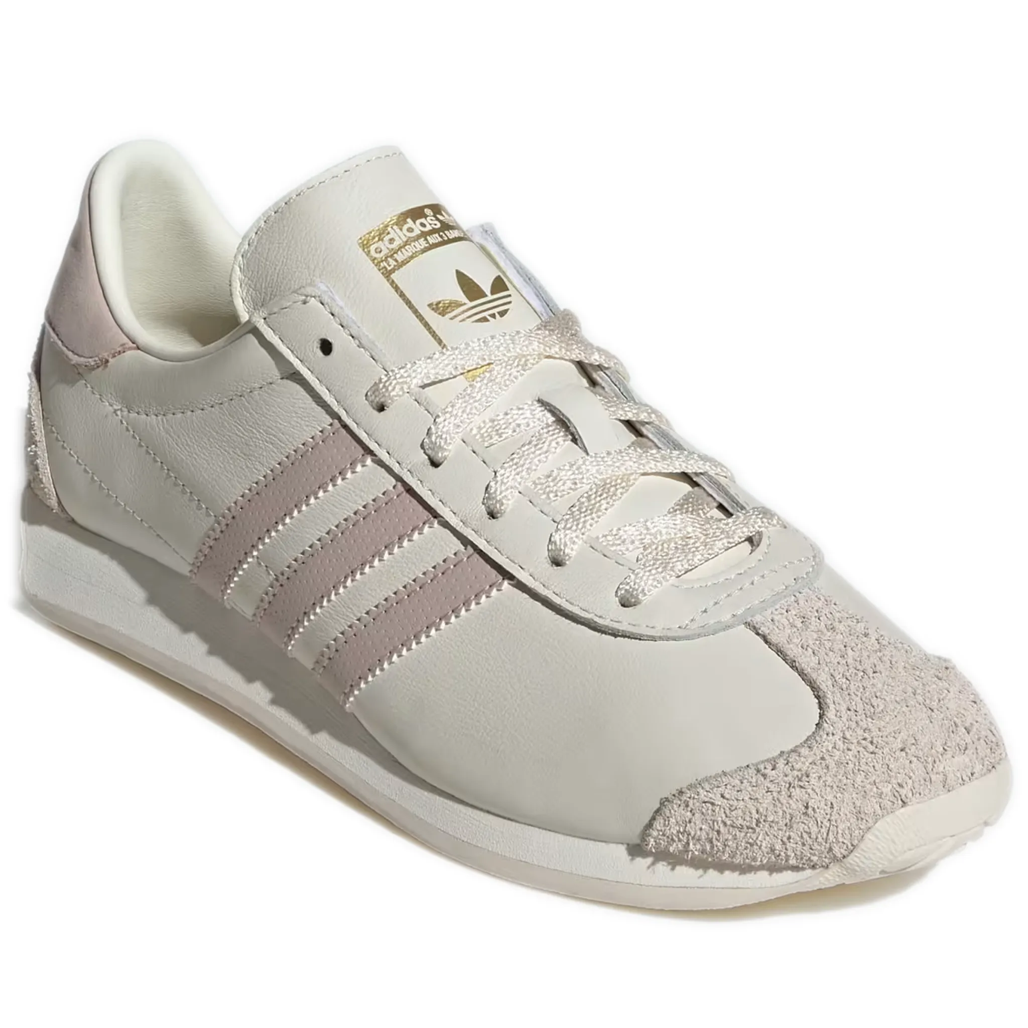 Women's Adidas Country OG Shoes - Off White / Wonder Taupe / Wonder White