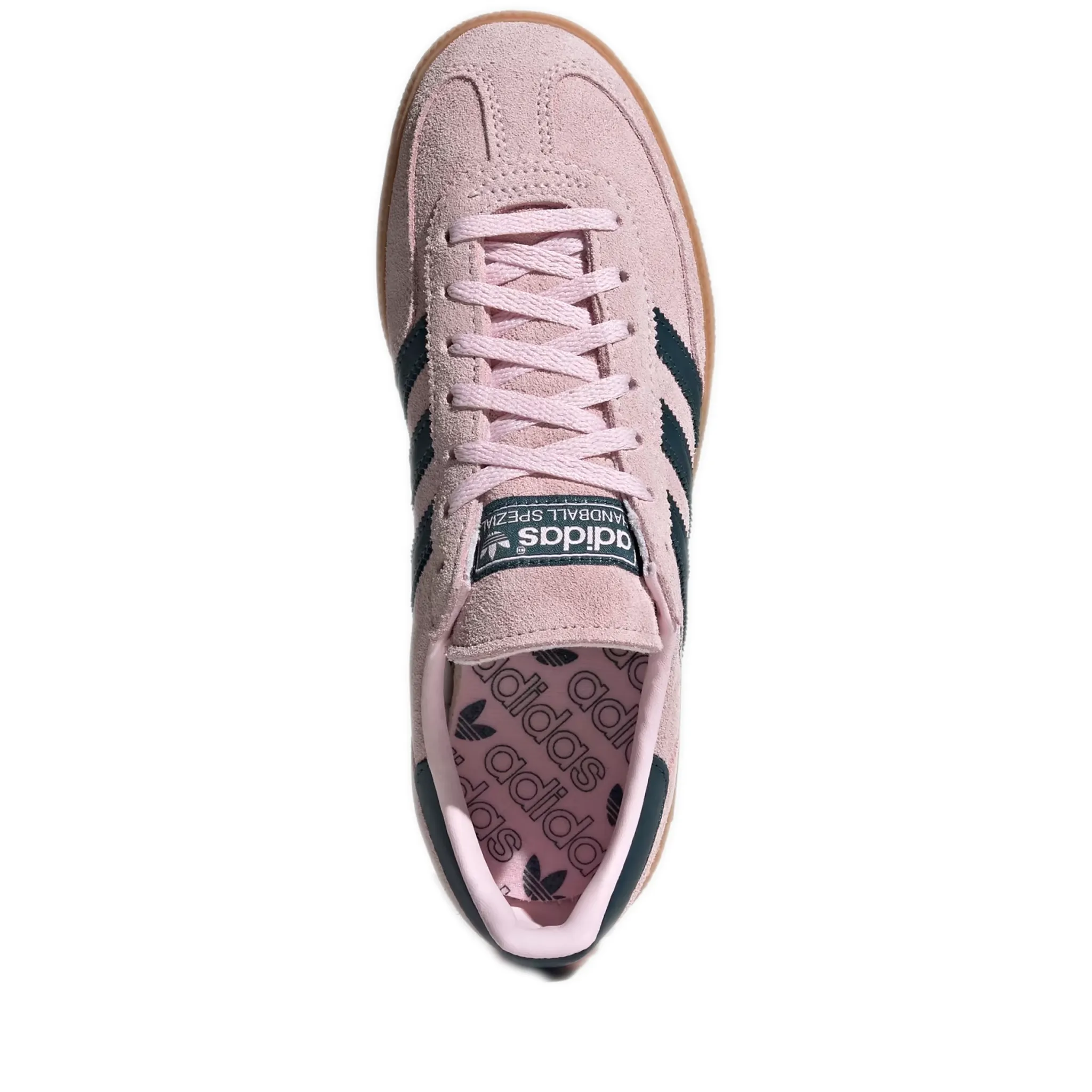 Women's Adidas Handball Spezial Shoes - Clear Pink/Arctic Night/Gum